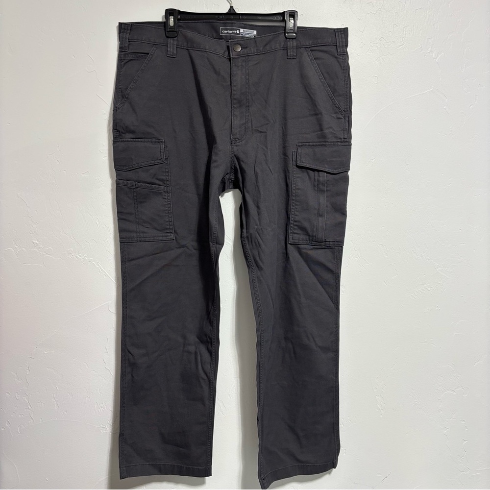 Carhartt Rugged Flex Relaxed Fit Canvas Cargo Work Pant Men's 42X32